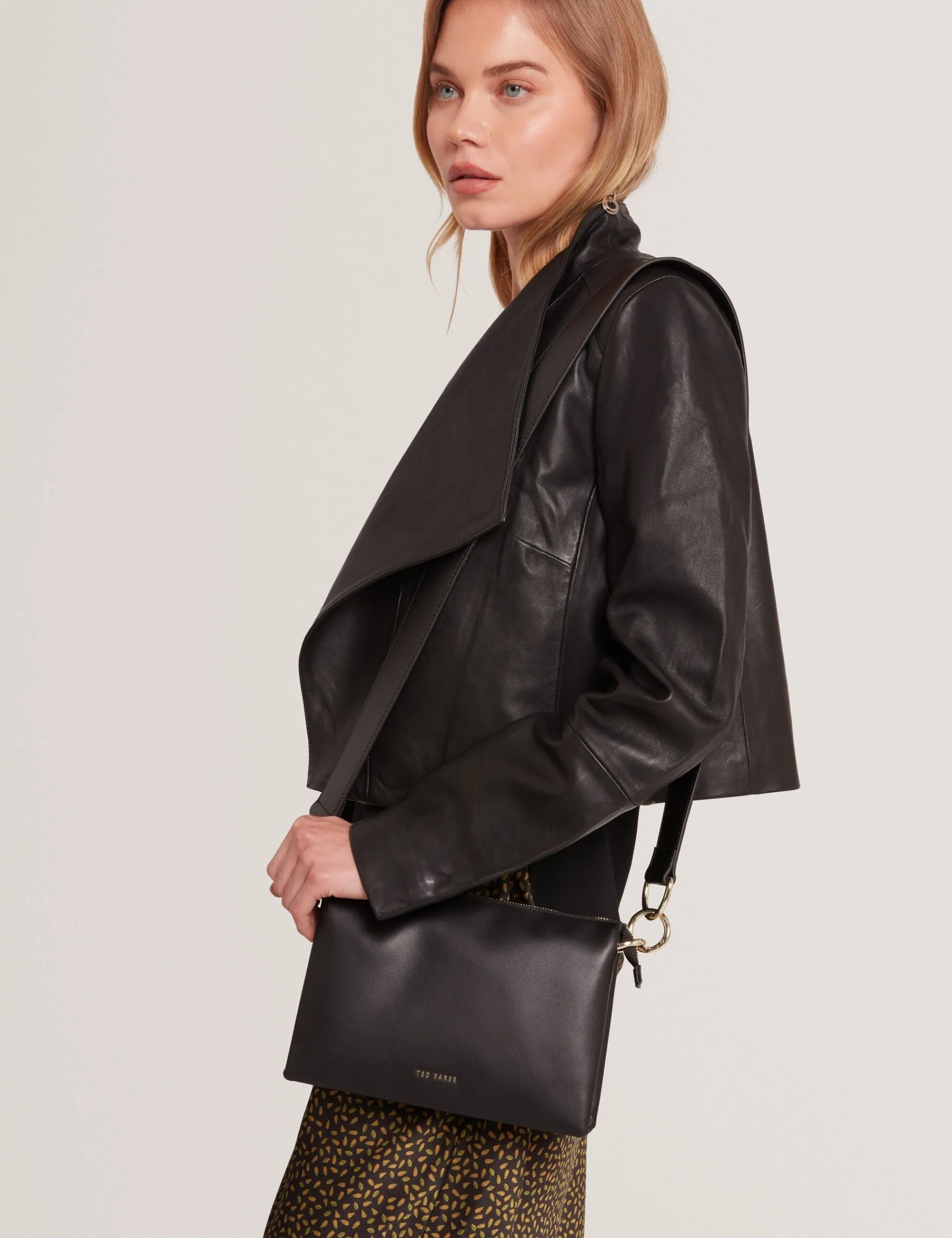 New Lobster Limited Umhängetaschen|Icon & Signature Taschen<Leder-Umhängetasche mit Gurt