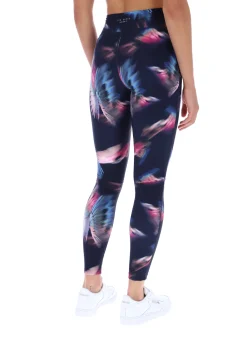 Licensee Batra Group Sportbekleidung<Leggings mit Federprint, schnelltrocknend, Laufleggings