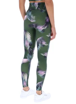 Licensee Batra Group Sportbekleidung<Leggings mit Federprint, schnelltrocknend, Laufleggings
