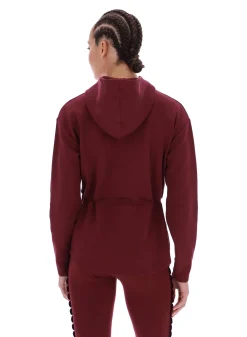 Licensee Batra Group Sportbekleidung<Longline-Sport-Hoodie mit Kordelzug in der Taille