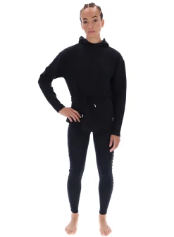 Licensee Batra Group Sportbekleidung<Longline-Sport-Hoodie mit Kordelzug in der Taille