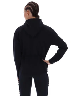 Licensee Batra Group Sportbekleidung<Longline-Sport-Hoodie mit Kordelzug in der Taille