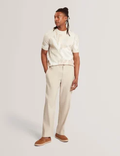 New Lobster Limited Breezy Blues Bearbeiten|Hosen & Chinos<Lässige Hose aus Leinenmischgewebe mit Gummizug