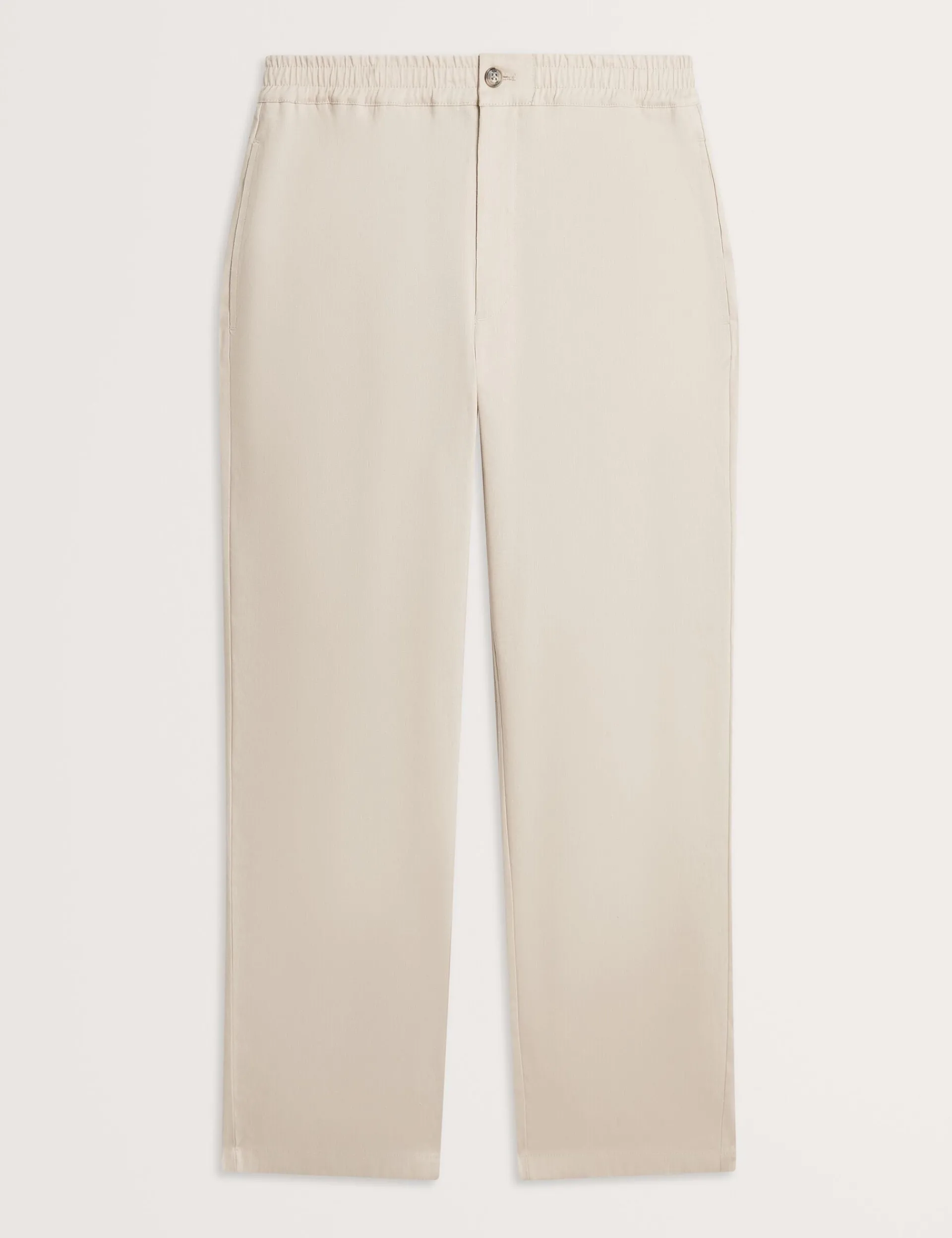 New Lobster Limited Breezy Blues Bearbeiten|Hosen & Chinos<Lässige Hose aus Leinenmischgewebe mit Gummizug