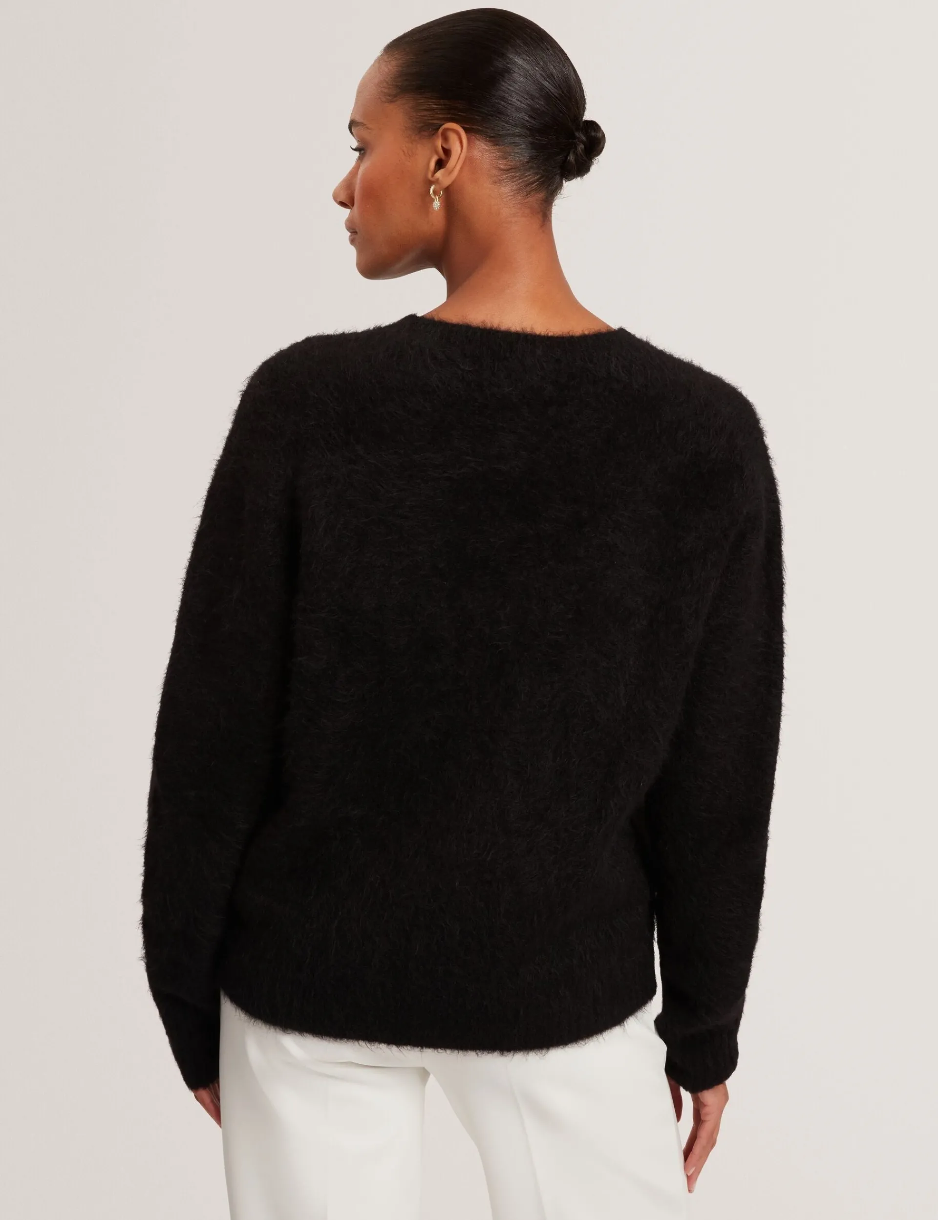 Damen New Lobster Limited Oberteile & Blusen|Luxusgeschenke Für Damen<Lässiger Pullover aus gebürsteter Alpakawolle