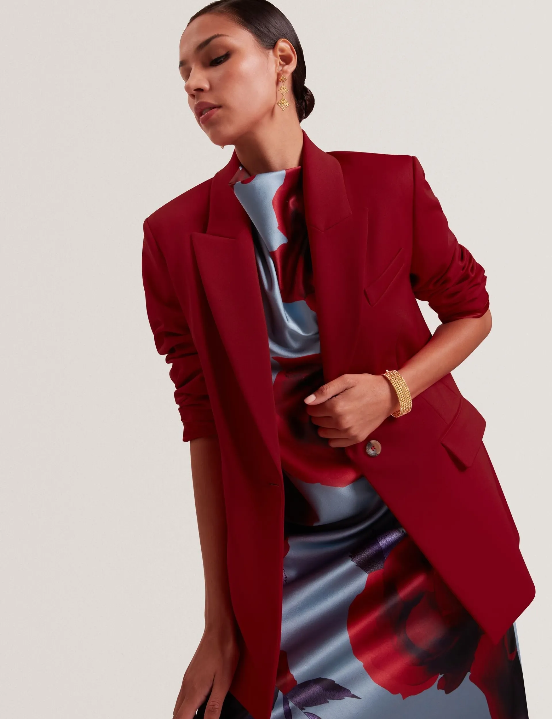 New Lobster Limited Anzüge & Zweiteiler|Mäntel Und Jacken<Lässiger, taillierter Blazer aus Wollmischung