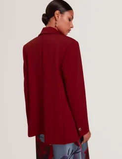 New Lobster Limited Anzüge & Zweiteiler|Mäntel Und Jacken<Lässiger, taillierter Blazer aus Wollmischung