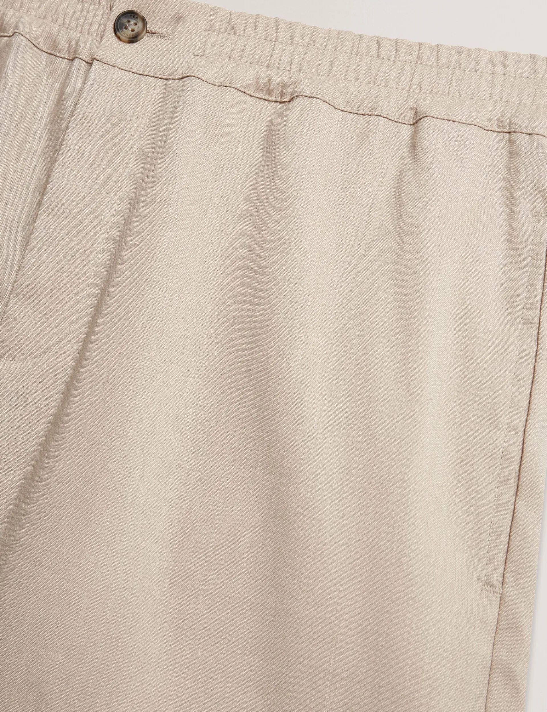 New Lobster Limited Breezy Blues Bearbeiten|Shorts<Lässige Shorts aus Leinenmischgewebe mit elastischem Bund
