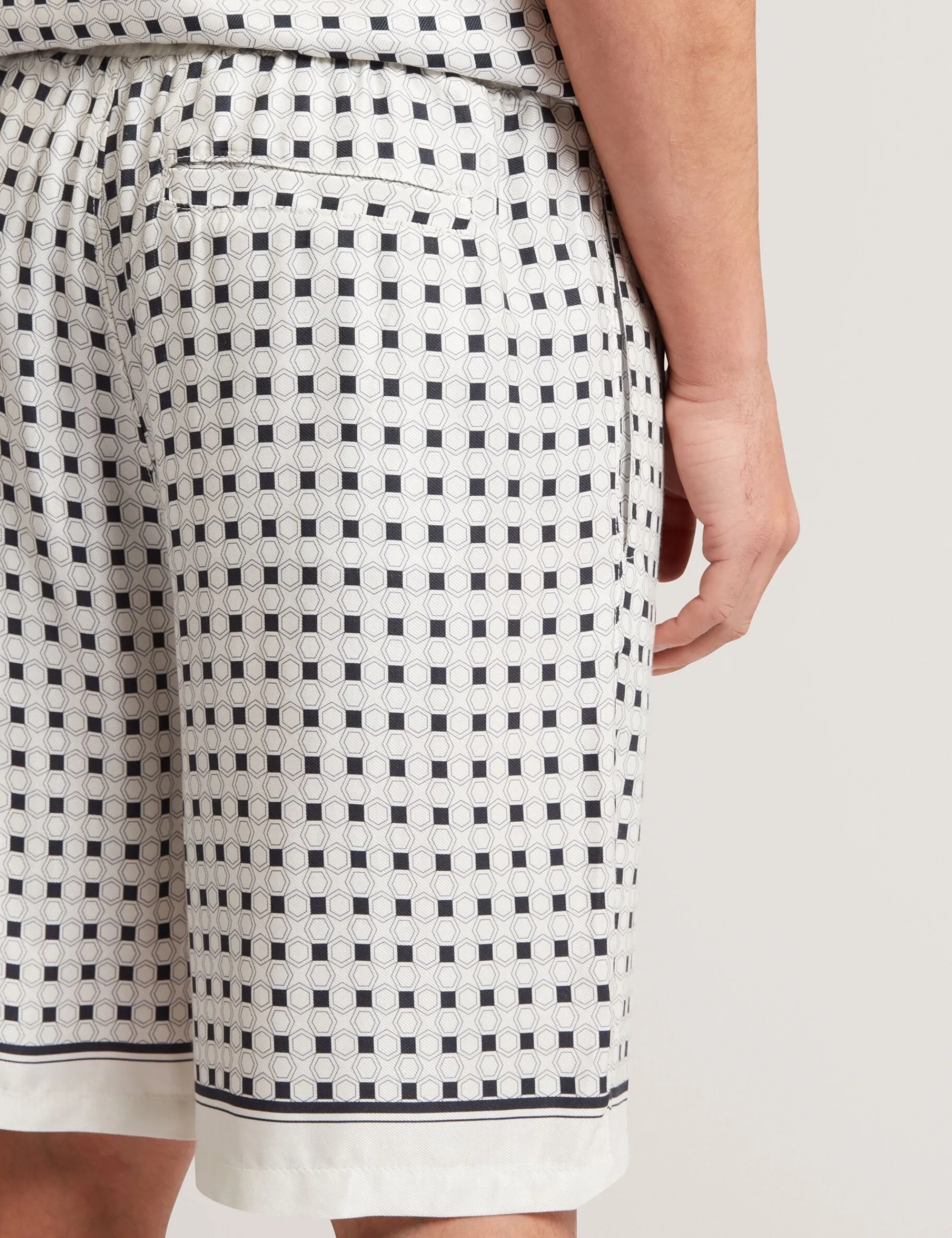 New Lobster Limited Shorts|Der Weihnachtsladen<Lässige Shorts mit Geo-Fliesenmuster zum Hineinschlüpfen