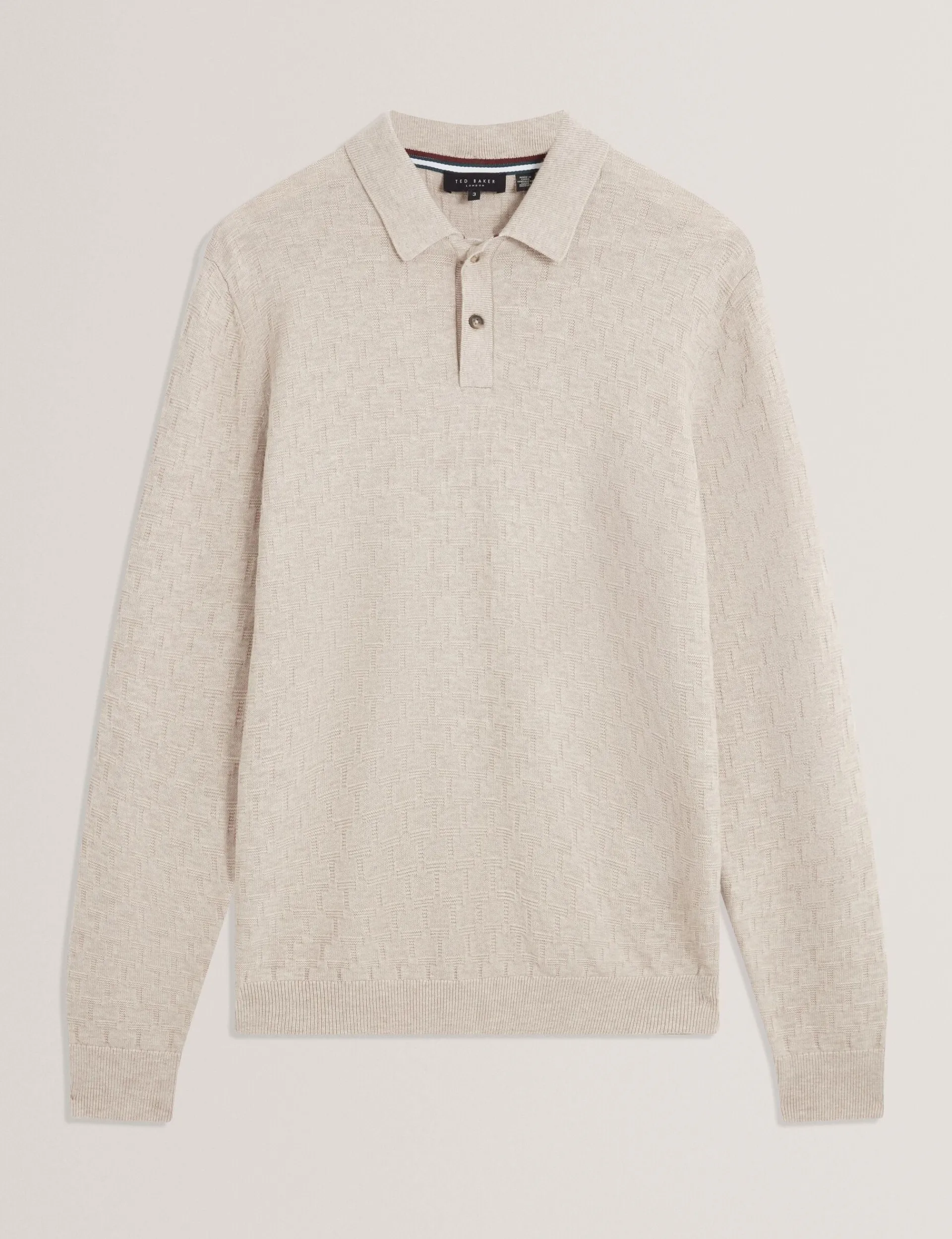 New Lobster Limited Festliche Kleidung|Pullover & Strickwaren<Marken-Langarmpolo aus strukturiertem Strick