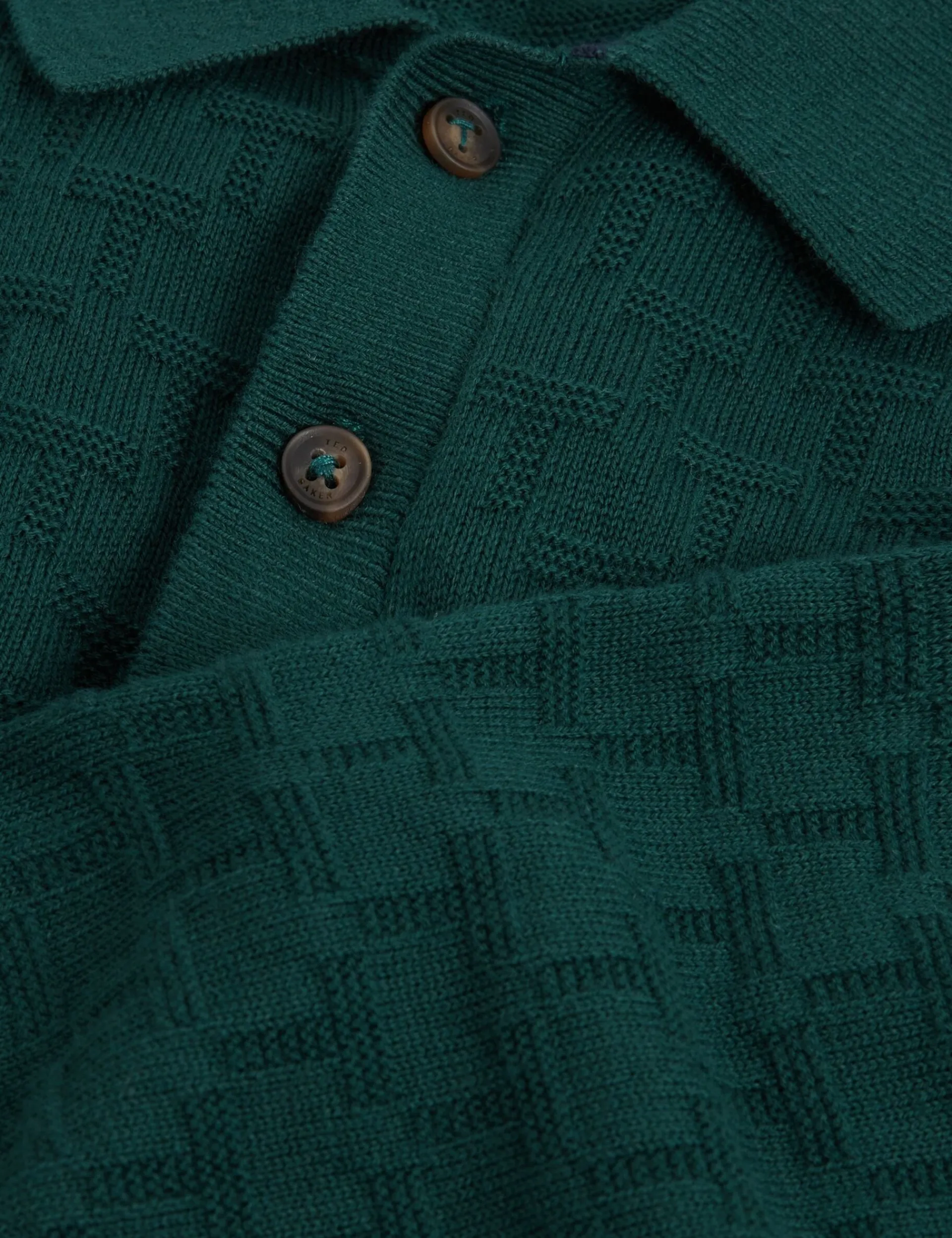 New Lobster Limited Festliche Kleidung|Pullover & Strickwaren<Marken-Langarmpolo aus strukturiertem Strick