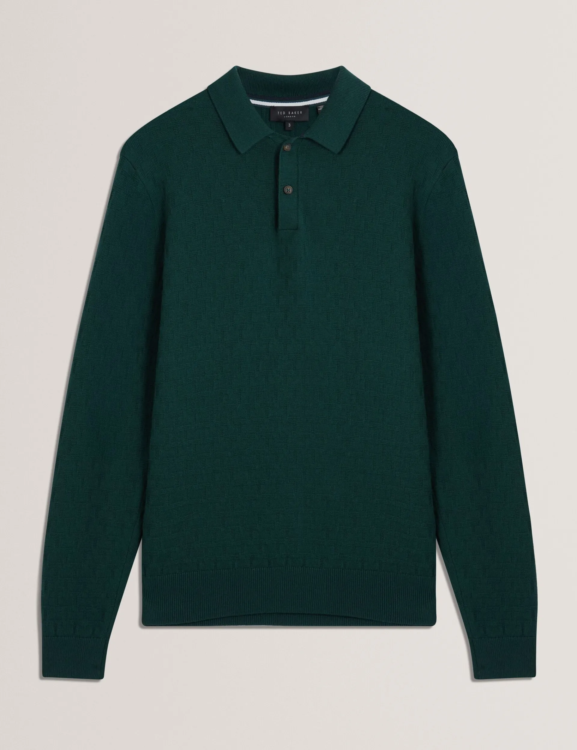 New Lobster Limited Festliche Kleidung|Pullover & Strickwaren<Marken-Langarmpolo aus strukturiertem Strick