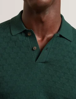 New Lobster Limited Festliche Kleidung|Pullover & Strickwaren<Marken-Langarmpolo aus strukturiertem Strick