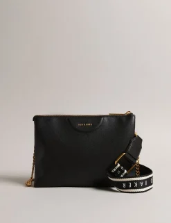 New Lobster Limited Umhängetaschen|Icon & Signature Taschen<Marken-Umhängetasche aus Leder mit Gurtband