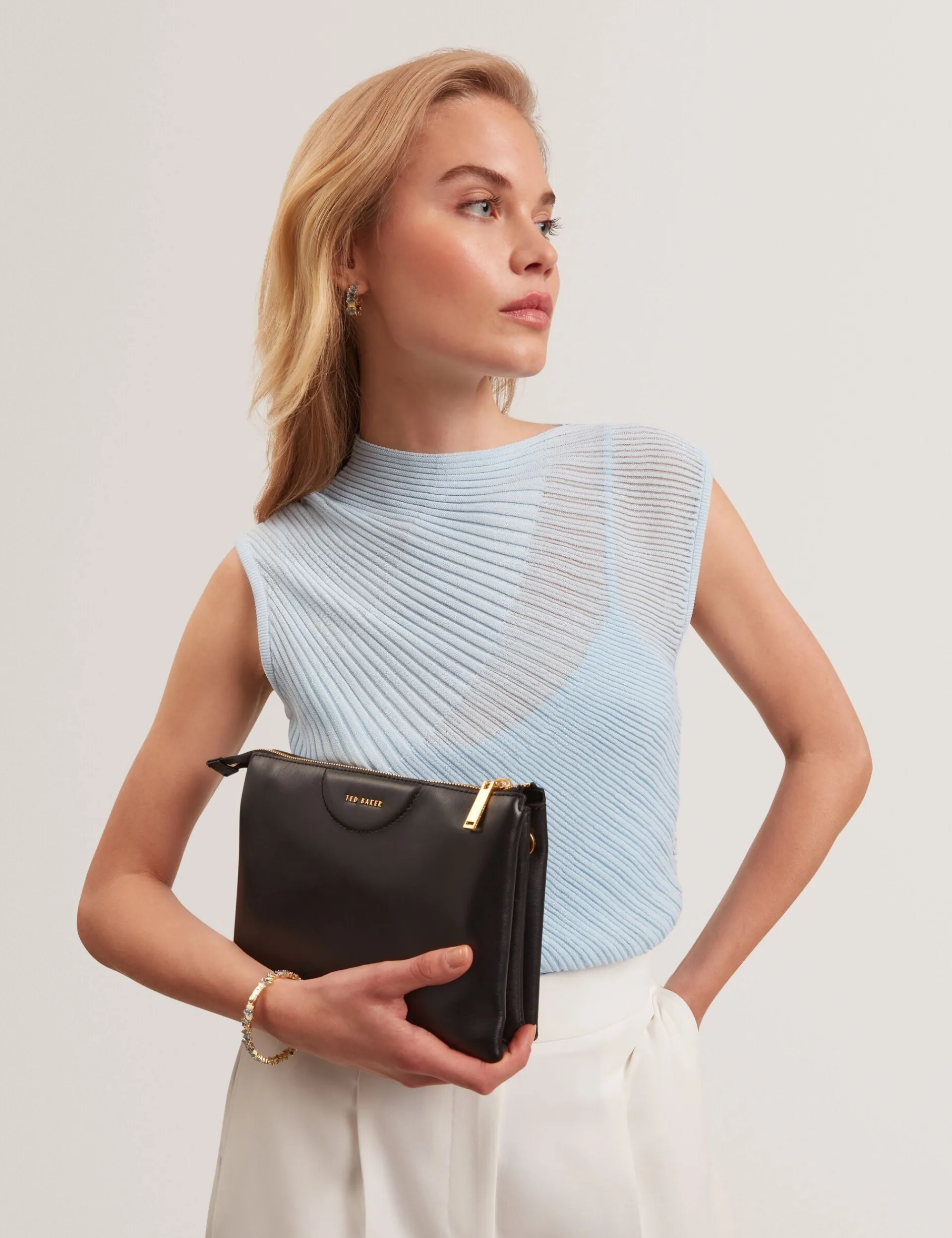 New Lobster Limited Umhängetaschen|Icon & Signature Taschen<Marken-Umhängetasche aus Leder mit Gurtband