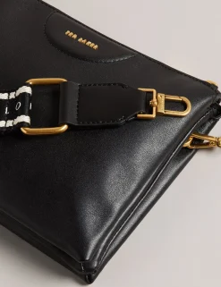 New Lobster Limited Umhängetaschen|Icon & Signature Taschen<Marken-Umhängetasche aus Leder mit Gurtband