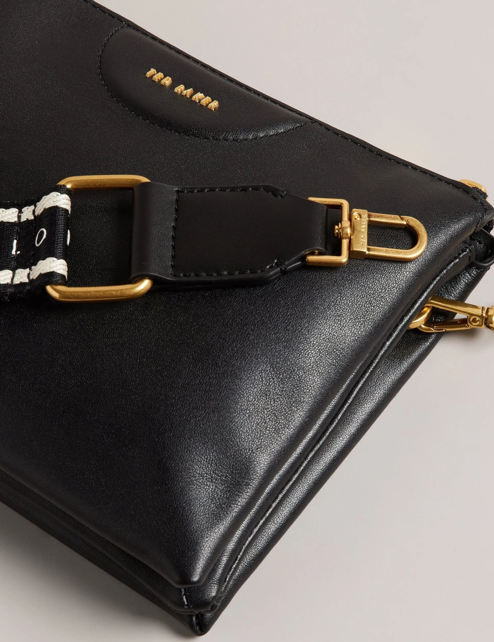 New Lobster Limited Umhängetaschen|Icon & Signature Taschen<Marken-Umhängetasche aus Leder mit Gurtband