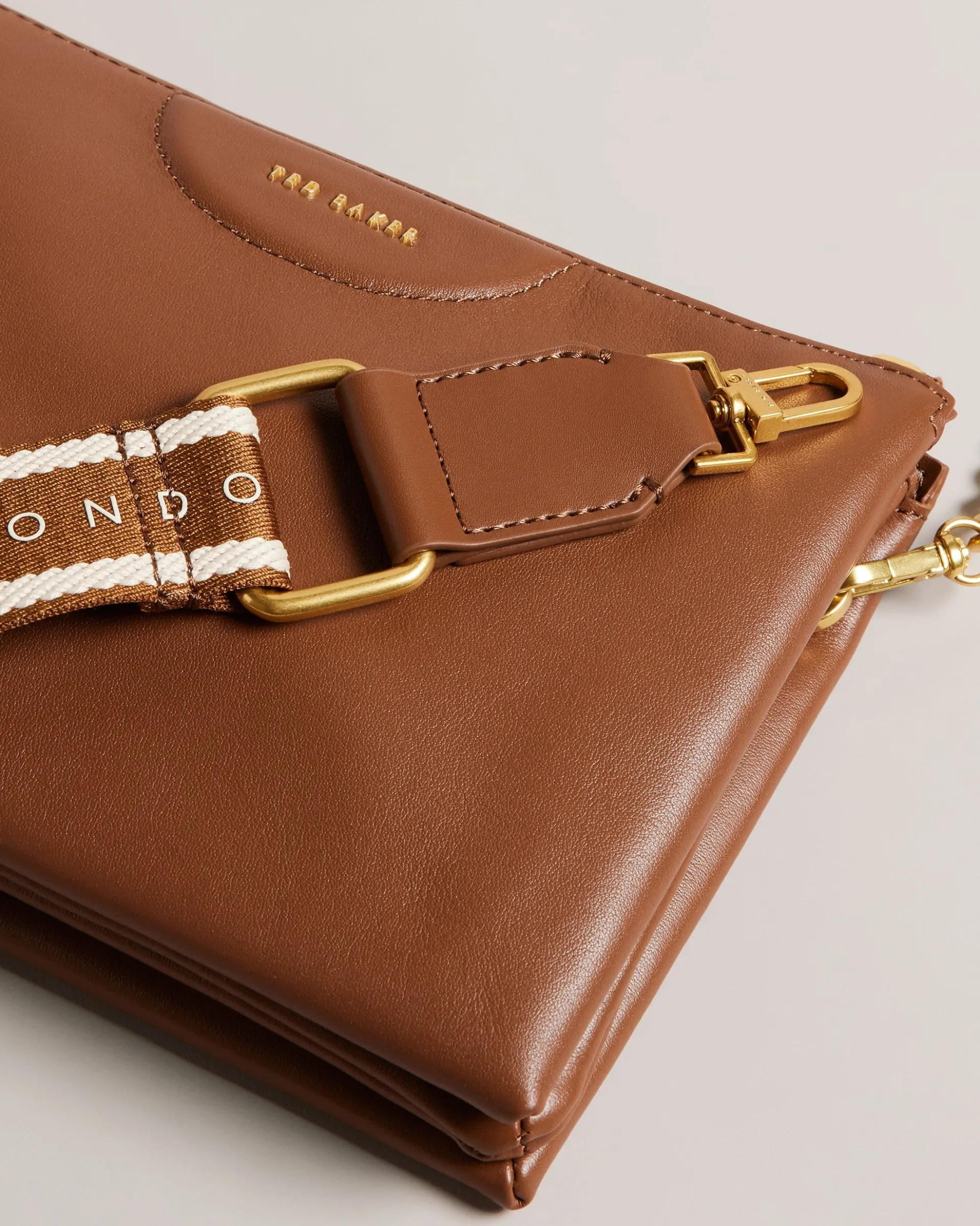 New Lobster Limited Umhängetaschen|Icon & Signature Taschen<Marken-Umhängetasche aus Leder mit Gurtband