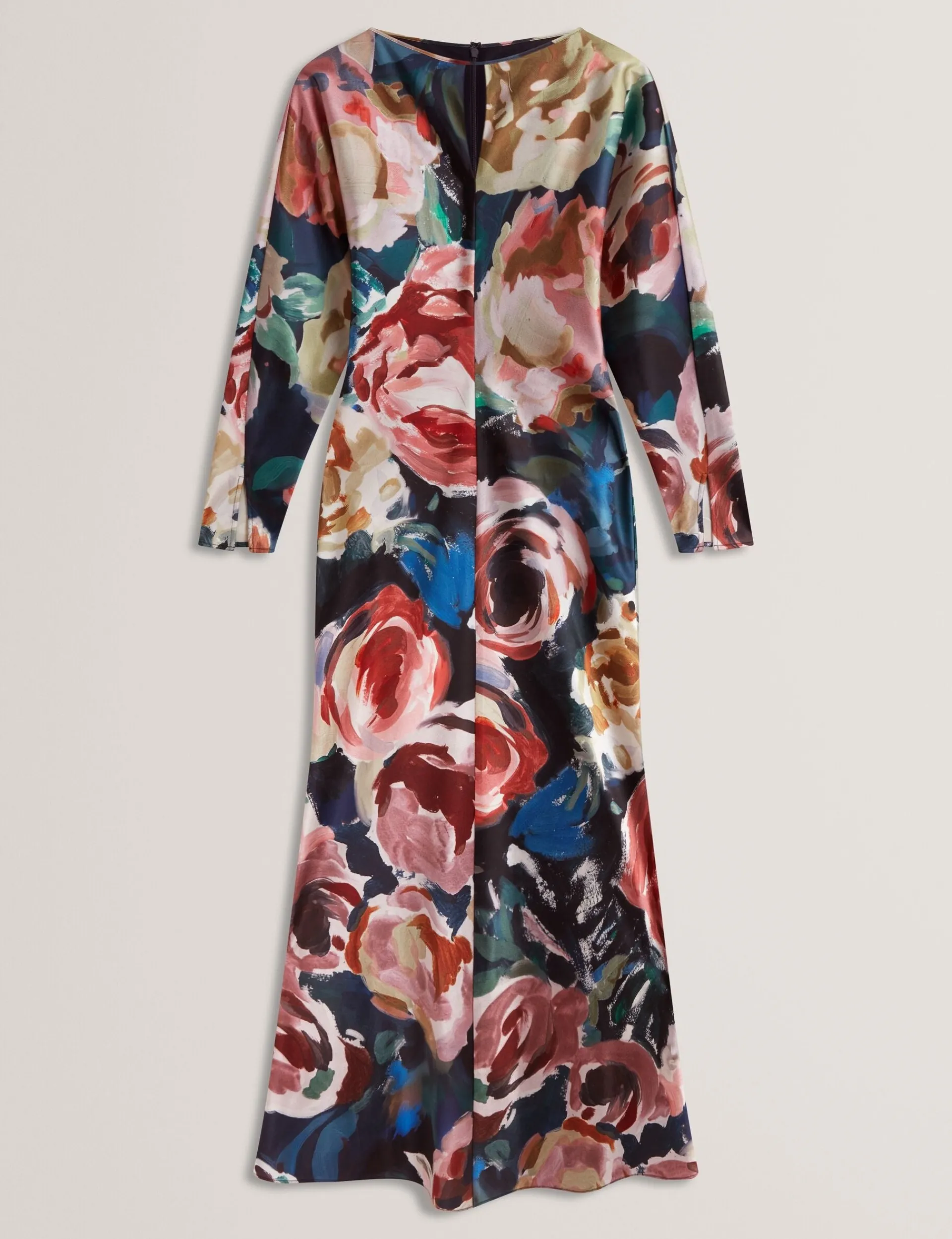 New Lobster Limited Festliche Kleidung|Kleider<Maxikleid mit auffälligem Blumenmuster und Sanduhr-Schnitt