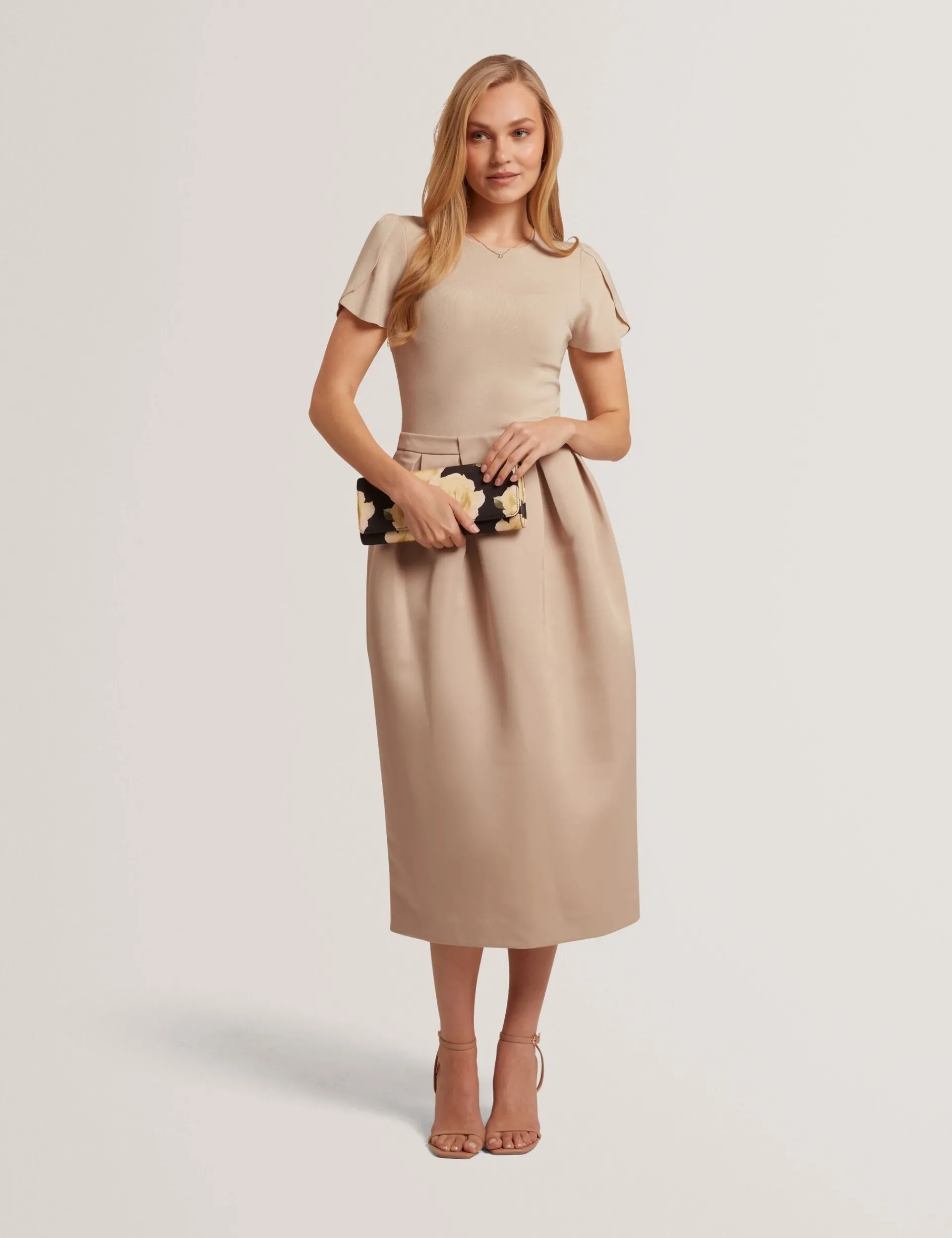 New Lobster Limited Festliche Kleidung|Kleider<Midikleid mit tulpenförmigen Ärmeln (anprobierbar)