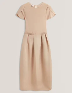 New Lobster Limited Festliche Kleidung|Kleider<Midikleid mit tulpenförmigen Ärmeln (anprobierbar)