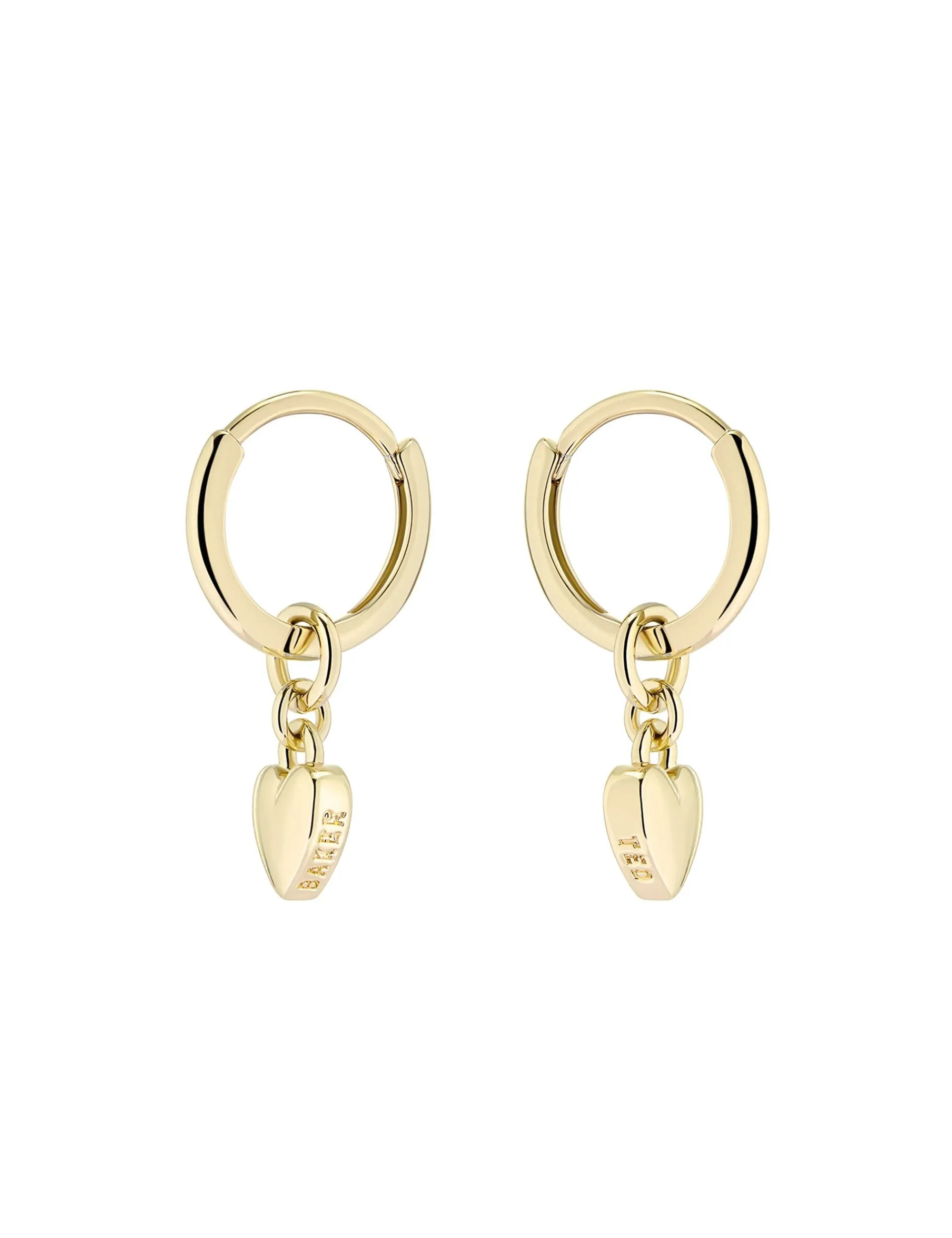 Damen Licensee Simon Harrison Damenschmuck|Sämtliches Zubehör<Mini-Herzanhänger-Creolen