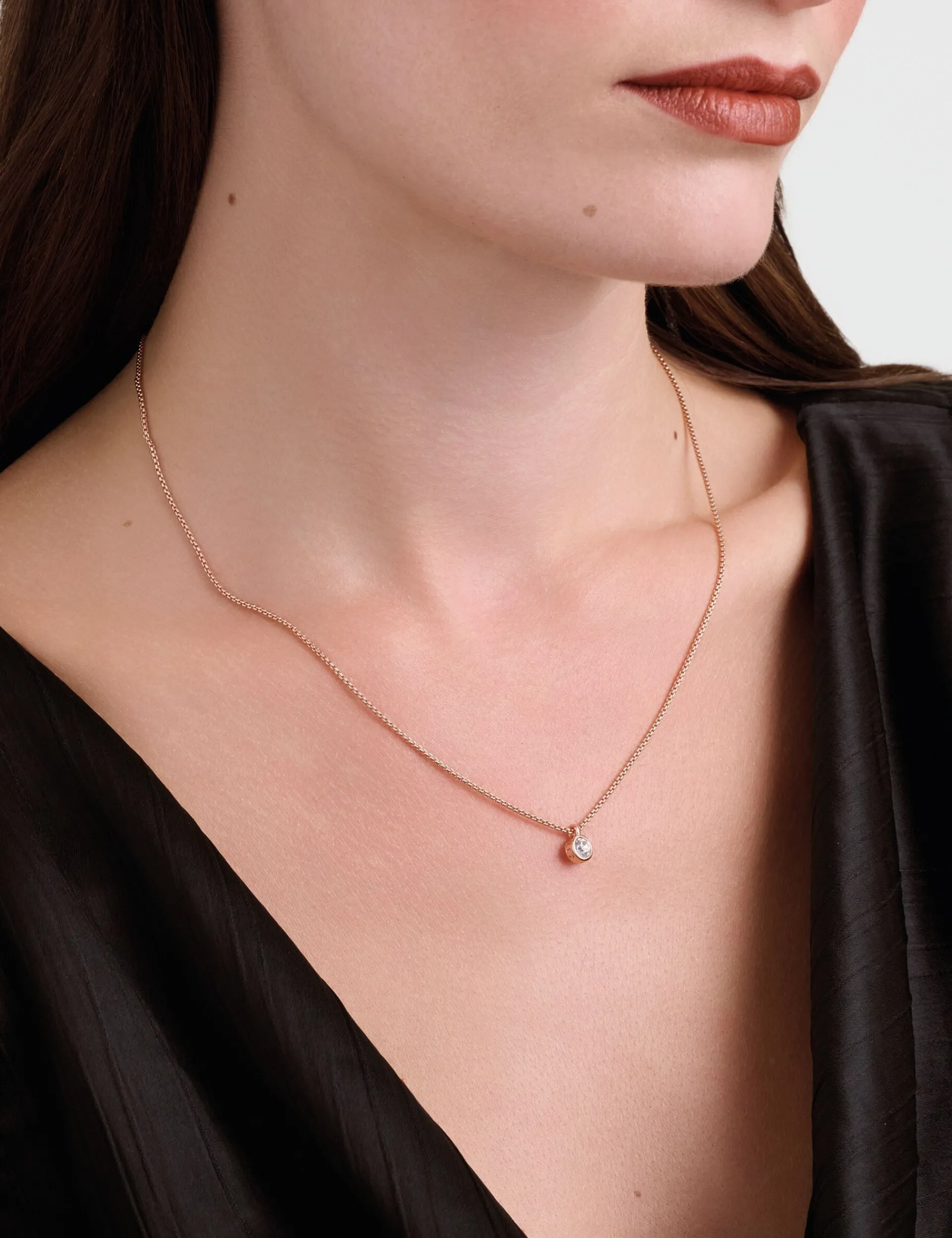 Damen Licensee Simon Harrison Damenschmuck|Sämtliches Zubehör<Mini-Kristallanhänger-Halskette