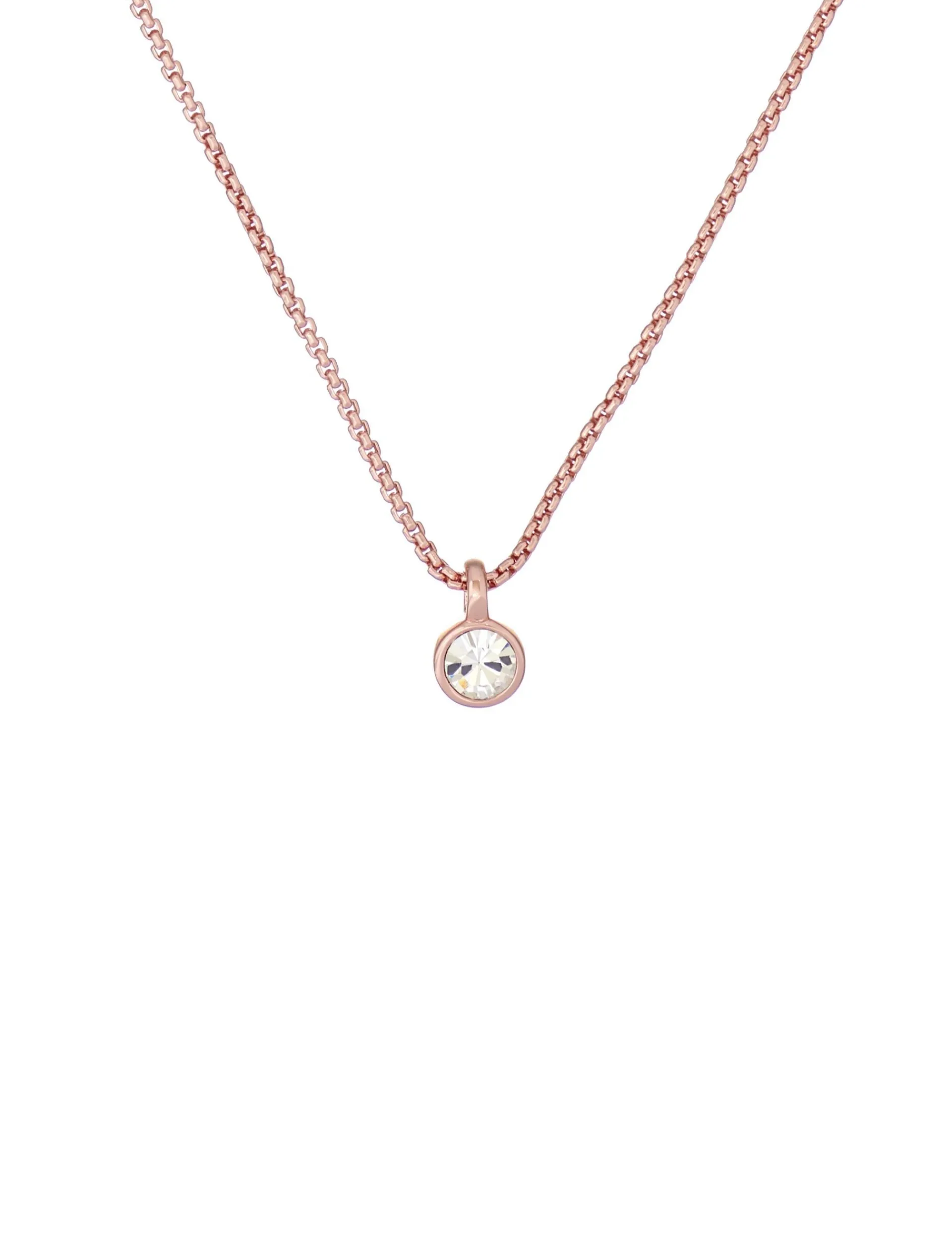 Damen Licensee Simon Harrison Damenschmuck|Sämtliches Zubehör<Mini-Kristallanhänger-Halskette