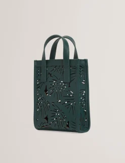 New Lobster Limited Tragetaschen|Der Weihnachtsladen<Mini-Ledertasche mit Blattausschnitt