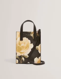 New Lobster Limited Neue Frühlingsblumen|Tragetaschen<Mini-Tragetasche mit Rosenprint