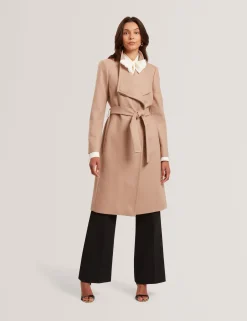 Damen New Lobster Limited Luxusgeschenke Für Damen|Mäntel Und Jacken<Mittellanger Wollmantel mit Gürtel