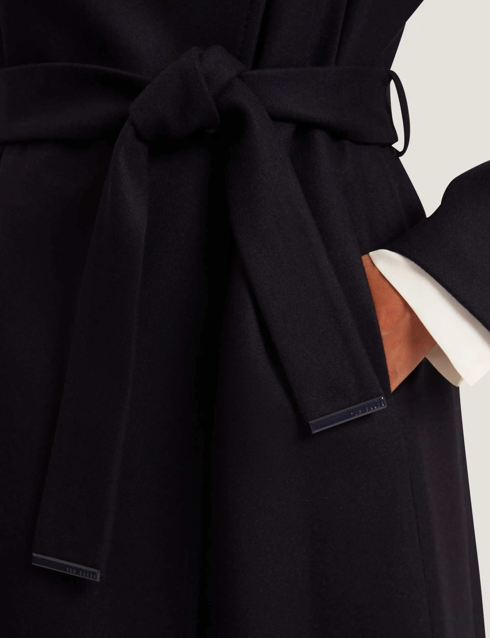 Damen New Lobster Limited Luxusgeschenke Für Damen|Mäntel Und Jacken<Mittellanger Wollmantel mit Gürtel