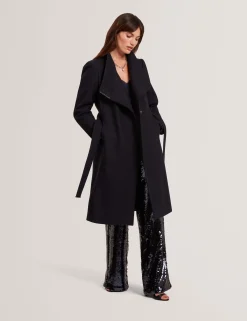 Damen New Lobster Limited Luxusgeschenke Für Damen|Mäntel Und Jacken<Mittellanger Wollmantel mit Gürtel