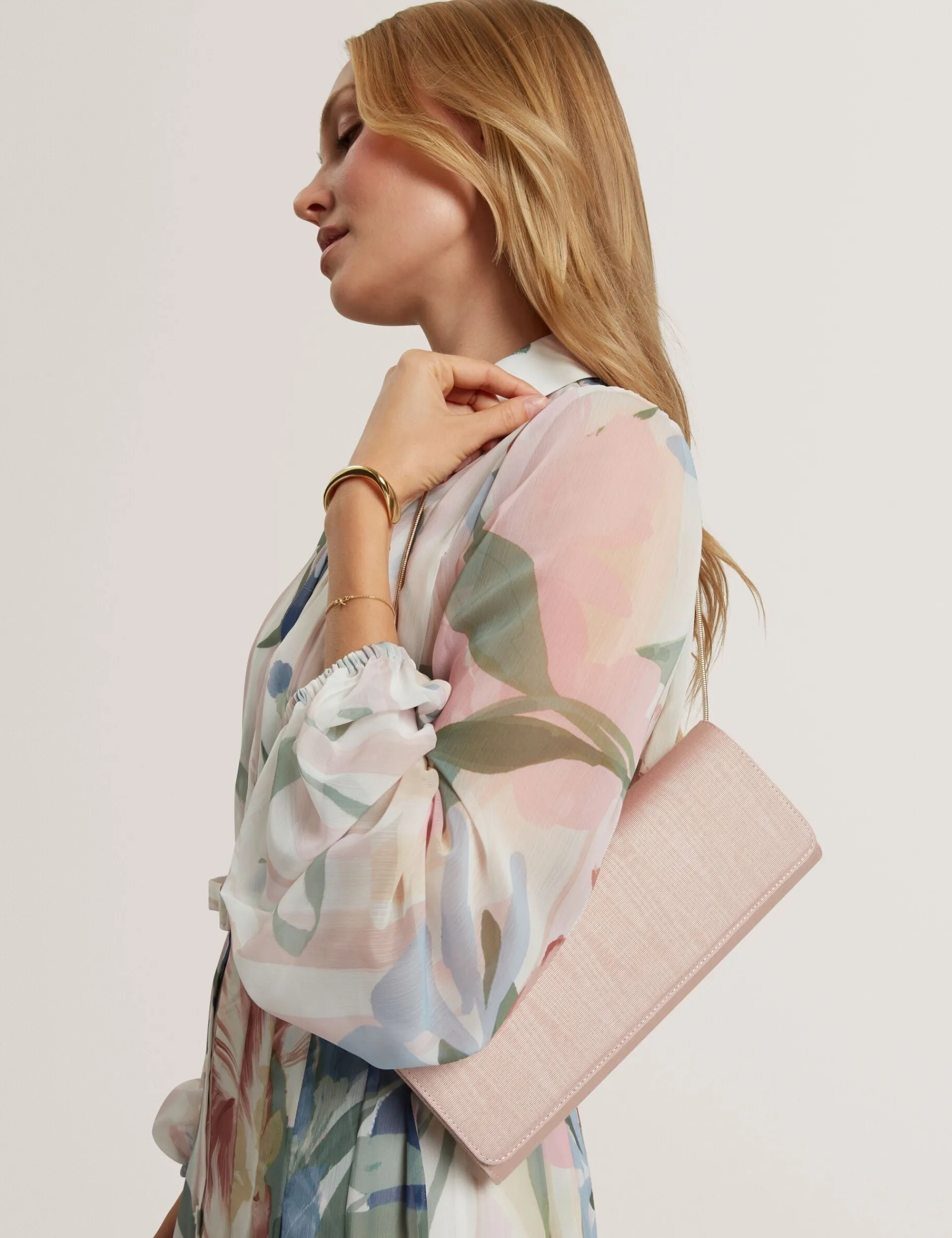 New Lobster Limited Festliche Kleidung|Die Hochzeitsredaktion<Moire Baguette Clutch-Tasche zum Umklappen