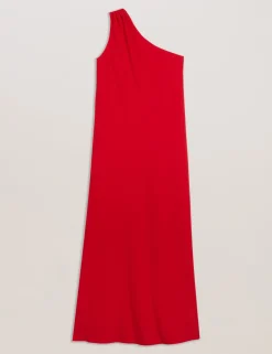 New Lobster Limited Festliche Kleidung|Die Hochzeitsredaktion<One-Shoulder-Maxikleid aus Webstoff