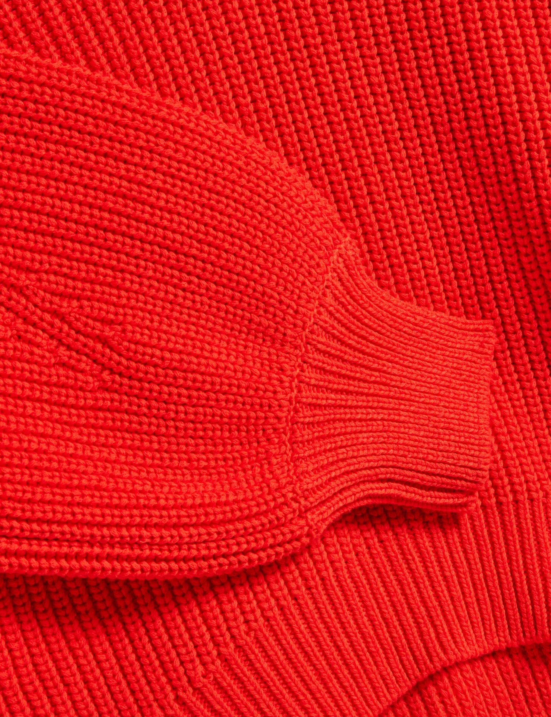 New Lobster Limited Oberteile & Blusen|Pullover & Strickjacken<Oversized V-Ausschnitt Fischerpullover
