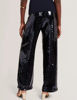 New Lobster Limited Anzüge & Zweiteiler|Hosen & Shorts<Pailletten-Schlupfhose mit weitem Bein