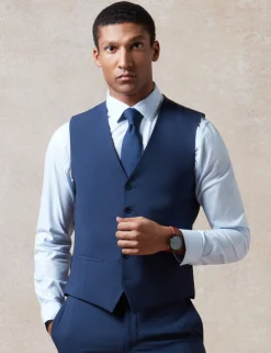 Licensee Baird Group Anzüge & Maßanfertigungen<Performance Stretch Slim Fit Anzugweste