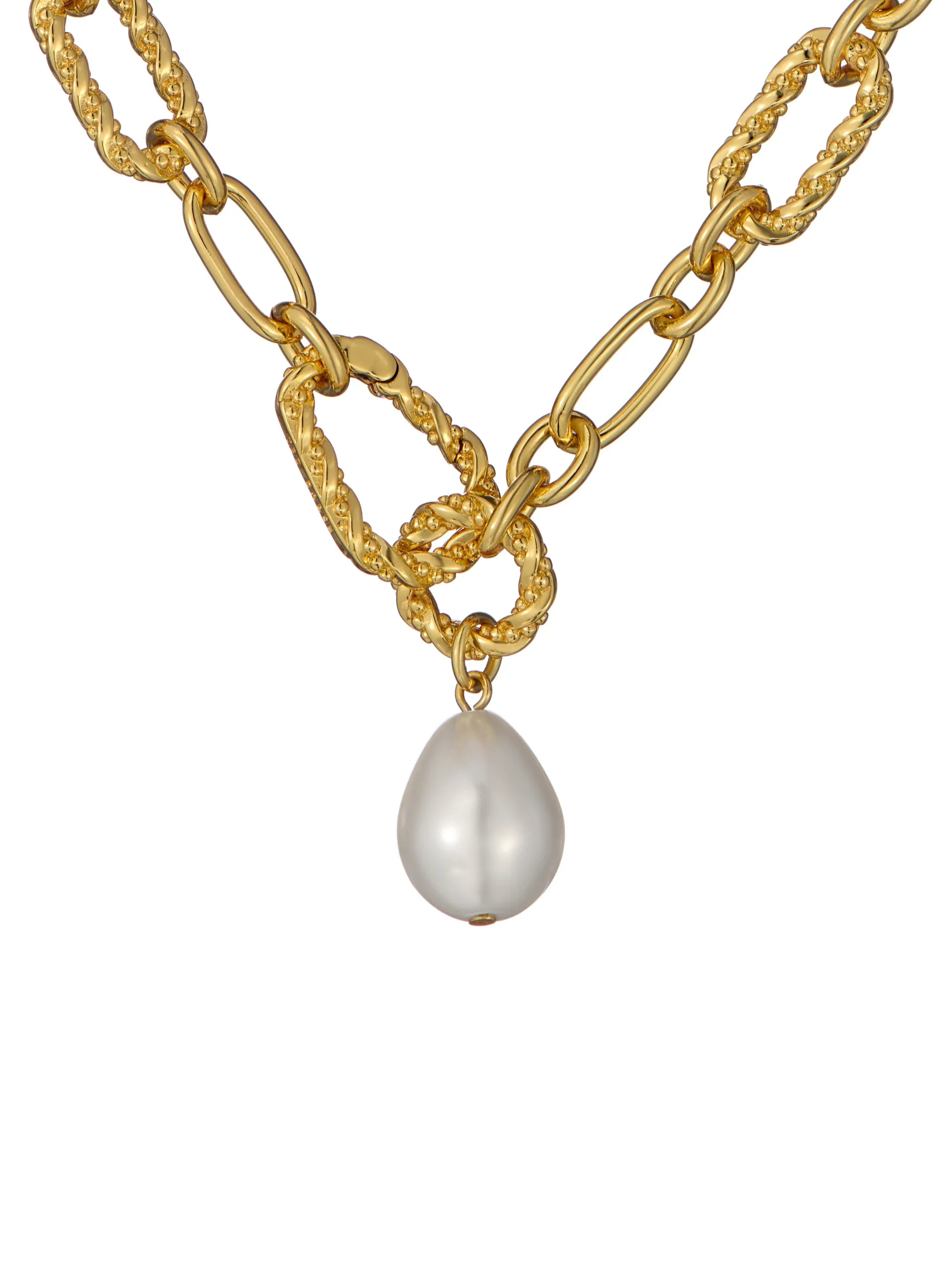 Damen Licensee Simon Harrison Golden Hour|Sämtliches Zubehör<Perlenanhänger mit gedrehter Kette
