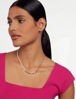 Damen Licensee Simon Harrison Damenschmuck|Sämtliches Zubehör<Perlenkette mit Inselmotiv