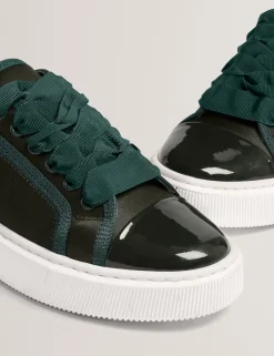 New Lobster Limited Trainer|Die Satin-Kollektion<Plateau-Sneaker mit Satinband und Spitze