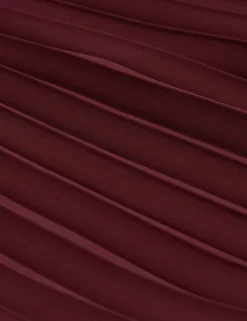 New Lobster Limited Kleider<Plissiertes A-Linien-Minikleid mit kurzen Ärmeln