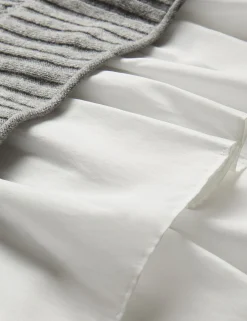 New Lobster Limited Oberteile & Blusen|Pullover & Strickjacken<Pointelle-Strickpullover mit Hemdsaum