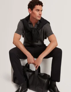 New Lobster Limited Im Trend: Gestrickte Tops|Arbeitskleidung<Poloshirt mit strukturierter Stricknaht