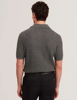 New Lobster Limited Im Trend: Gestrickte Tops|Arbeitskleidung<Poloshirt mit strukturierter Stricknaht