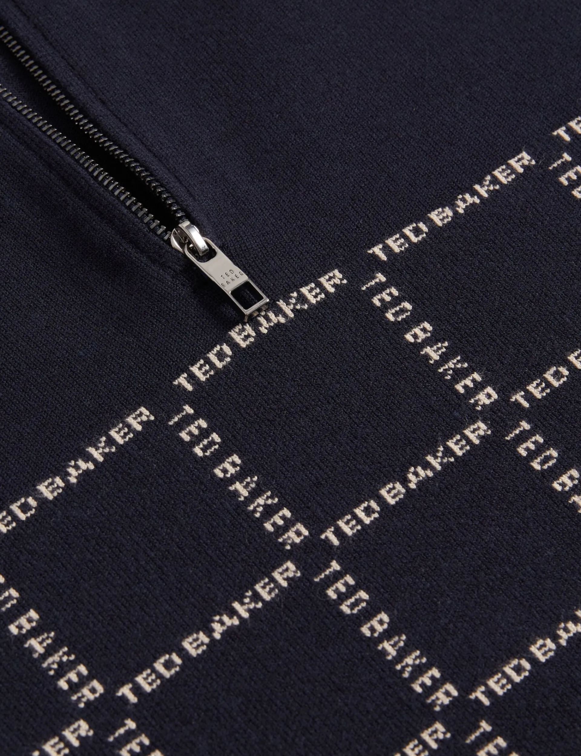 New Lobster Limited Breezy Blues Bearbeiten|Sweatshirts & Kapuzenpullover<Pullover mit halben Reißverschluss und Karomuster