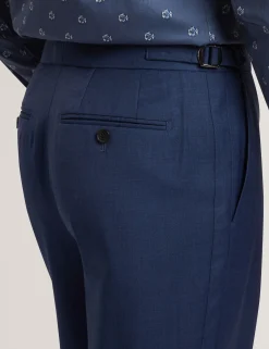 New Lobster Limited Hosen & Chinos<Regular Fit Hose aus reiner Wolle mit Fischgrätmuster