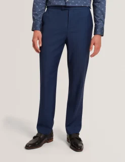 New Lobster Limited Hosen & Chinos<Regular Fit Hose aus reiner Wolle mit Fischgrätmuster