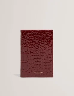 New Lobster Limited Geldbörsen & Kartenetuis|Sämtliches Zubehör<Reisepasshülle und Reiseetui in Kroko-Optik
