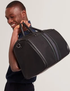 Herren New Lobster Limited Luxusgeschenke Für Herren|Reisetaschen & Wochenendtaschen<Reisetasche aus gestreiftem Kunstleder